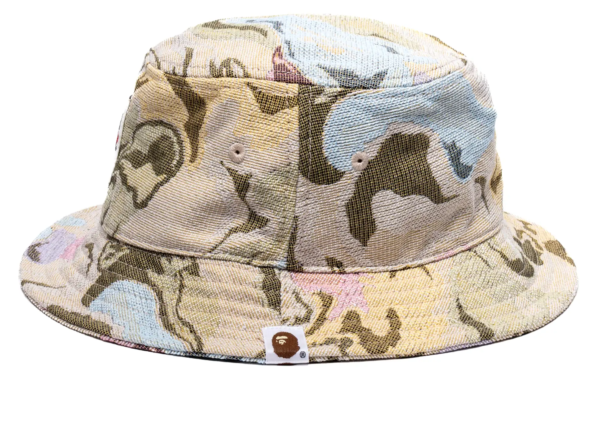 A Bathing Ape BAPE Art Camo Bucket Hat ‘Tie Dye’