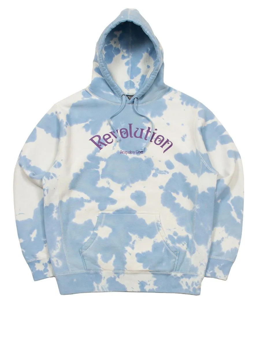 Acapulco Gold Revolution Tie-Dye Pullover - Sky Tye-Dye