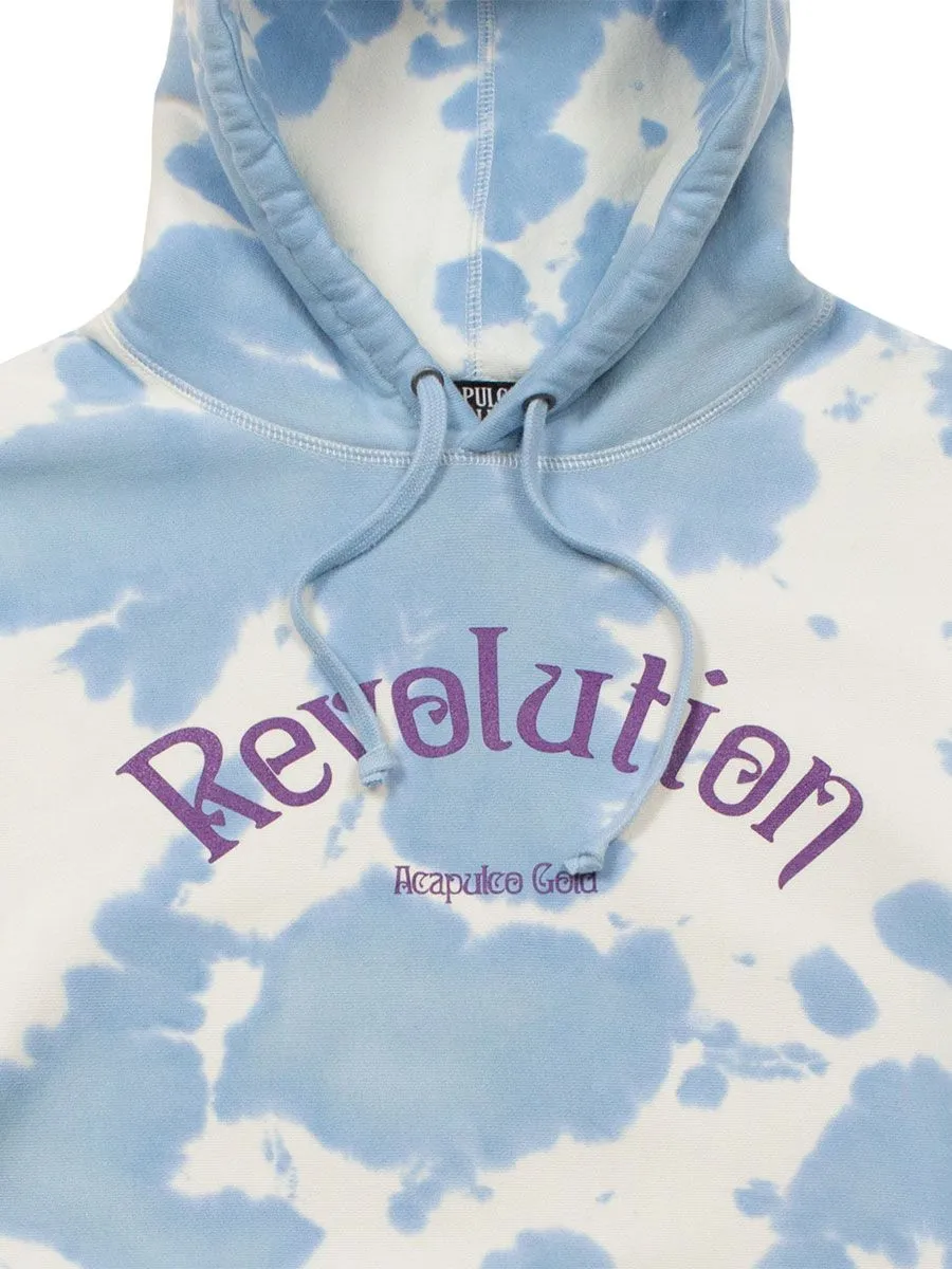 Acapulco Gold Revolution Tie-Dye Pullover - Sky Tye-Dye