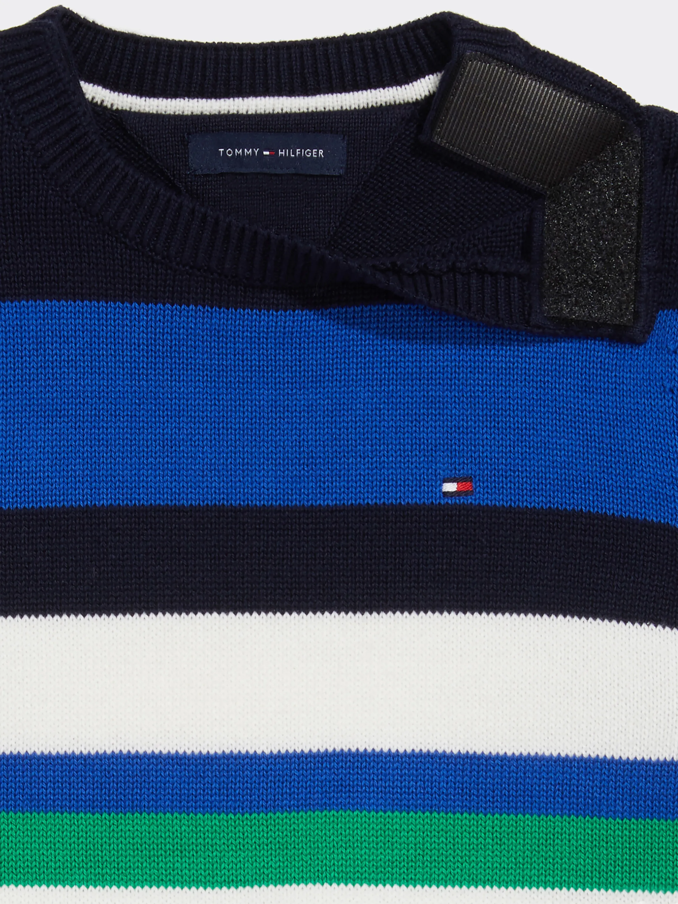 Adaptive Boys Stripe Crewneck Sweater | Adaptive Sweatshirts & Hoodies | Tommy Hilfiger