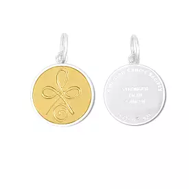 AMERICAN CANCER SOCIETY CELTIC KNOT OF STRENGTH GOLD-LOLA