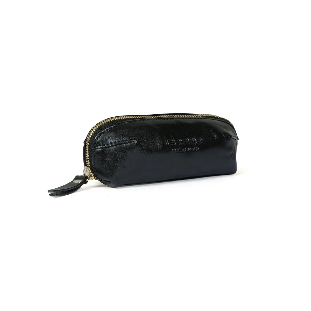 Black Leather Eyewear Glasses Cover by Brune & Bareskin