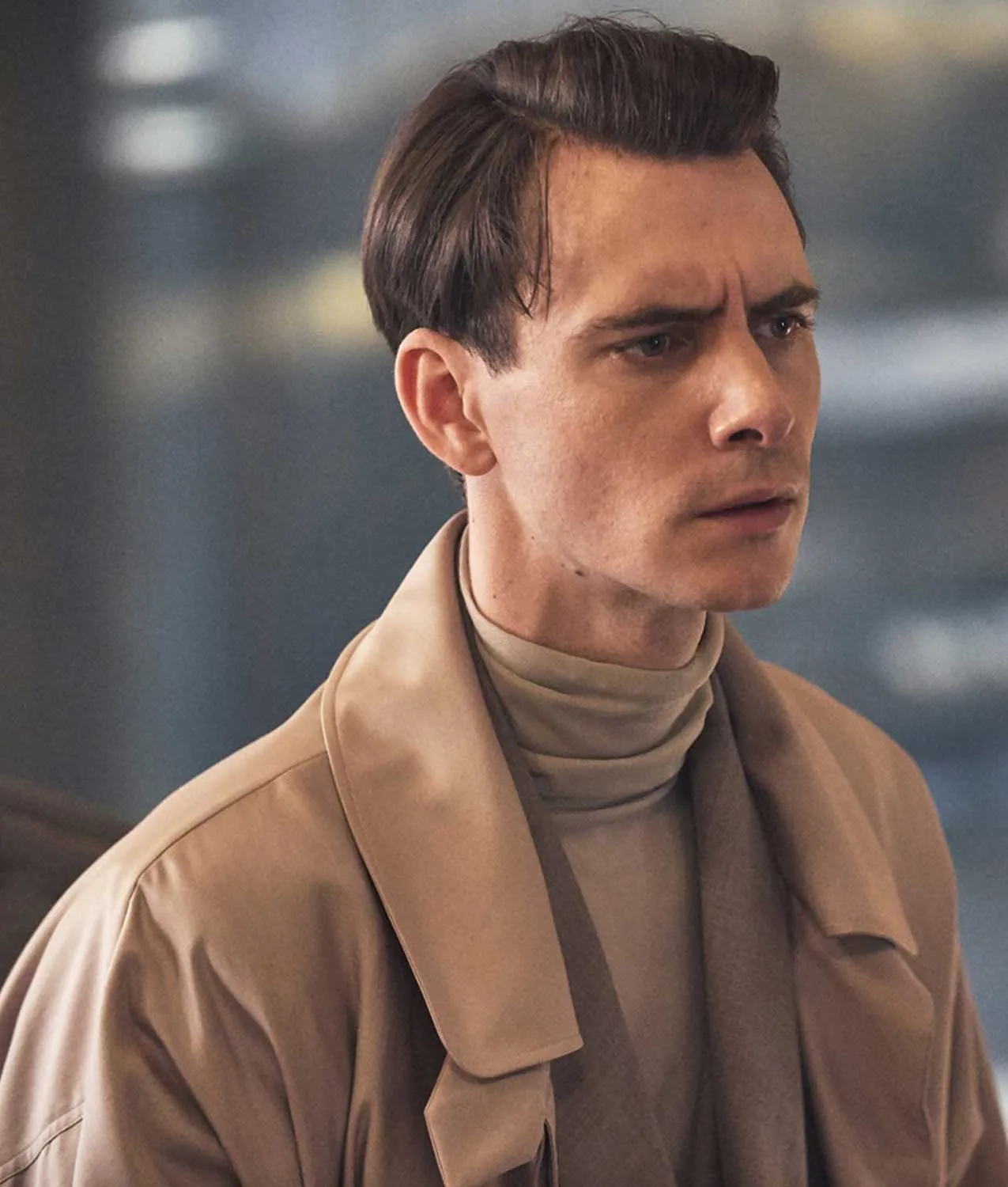 Brave New World Bernard Marx Coat - Harry Lloyd Trench Coat