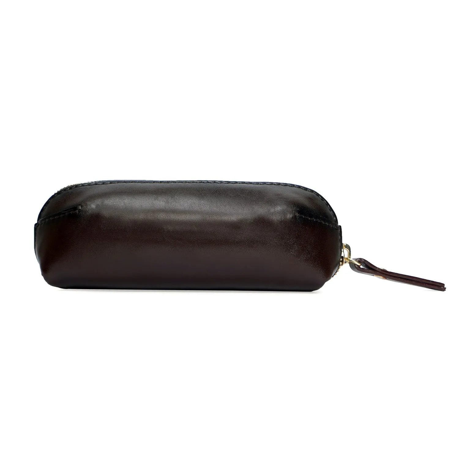 Brown Leather Eyewear Glasses Cover by Brune & Bareskin