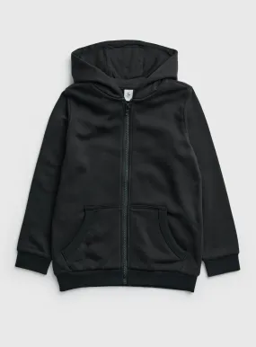 Buy Black Zip Through Hoodie 4 years | Jumpers and hoodies | Tu