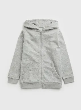 Buy Grey Zip Through Hoodie 8 years | Jumpers and hoodies | Tu