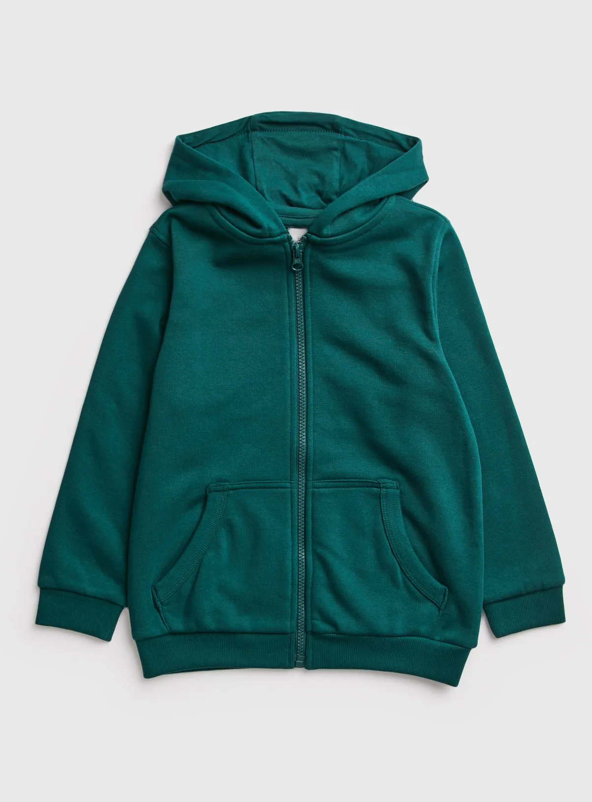 Buy Teal Zip Through Hoodie 1 year | Jumpers and hoodies | Tu