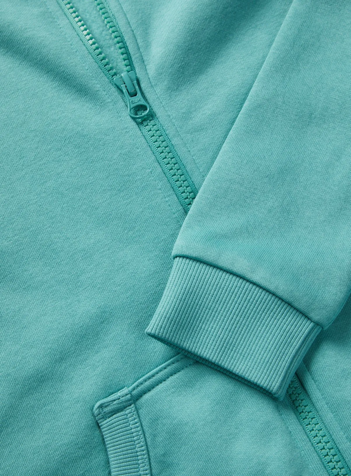 Buy Turquoise Zip-Through Hoodie 9 years | Jumpers and hoodies | Tu