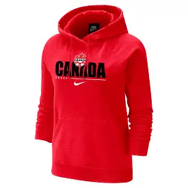 Canada Soccer Women's Nike Varsity Fleece Hoody