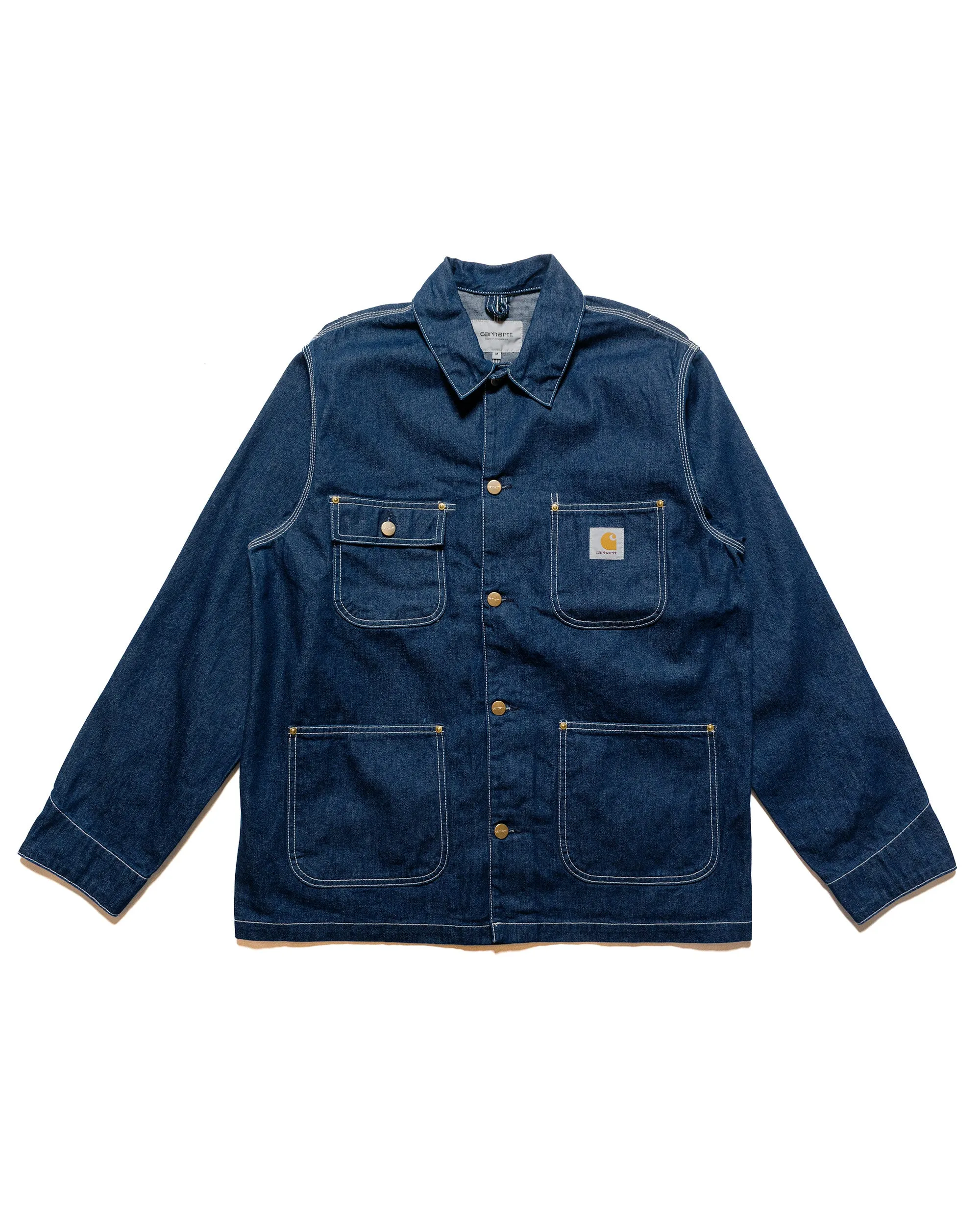 Carhartt W.I.P. OG Chore Coat Denim Blue One Wash