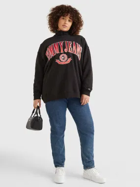 Curve Prep Oversized Sweatshirt | Sweatshirts & Hoodies | Tommy Jeans