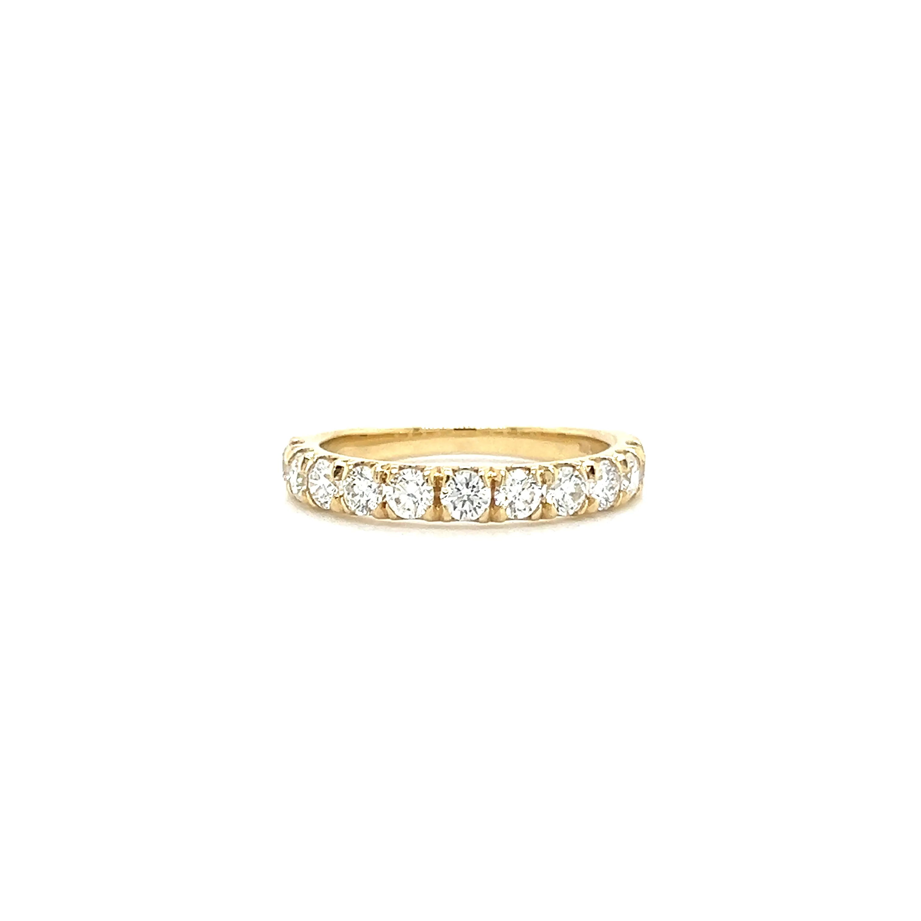 Diamond Ring with 1 ctw of Diamonds in 14K Yellow Gold