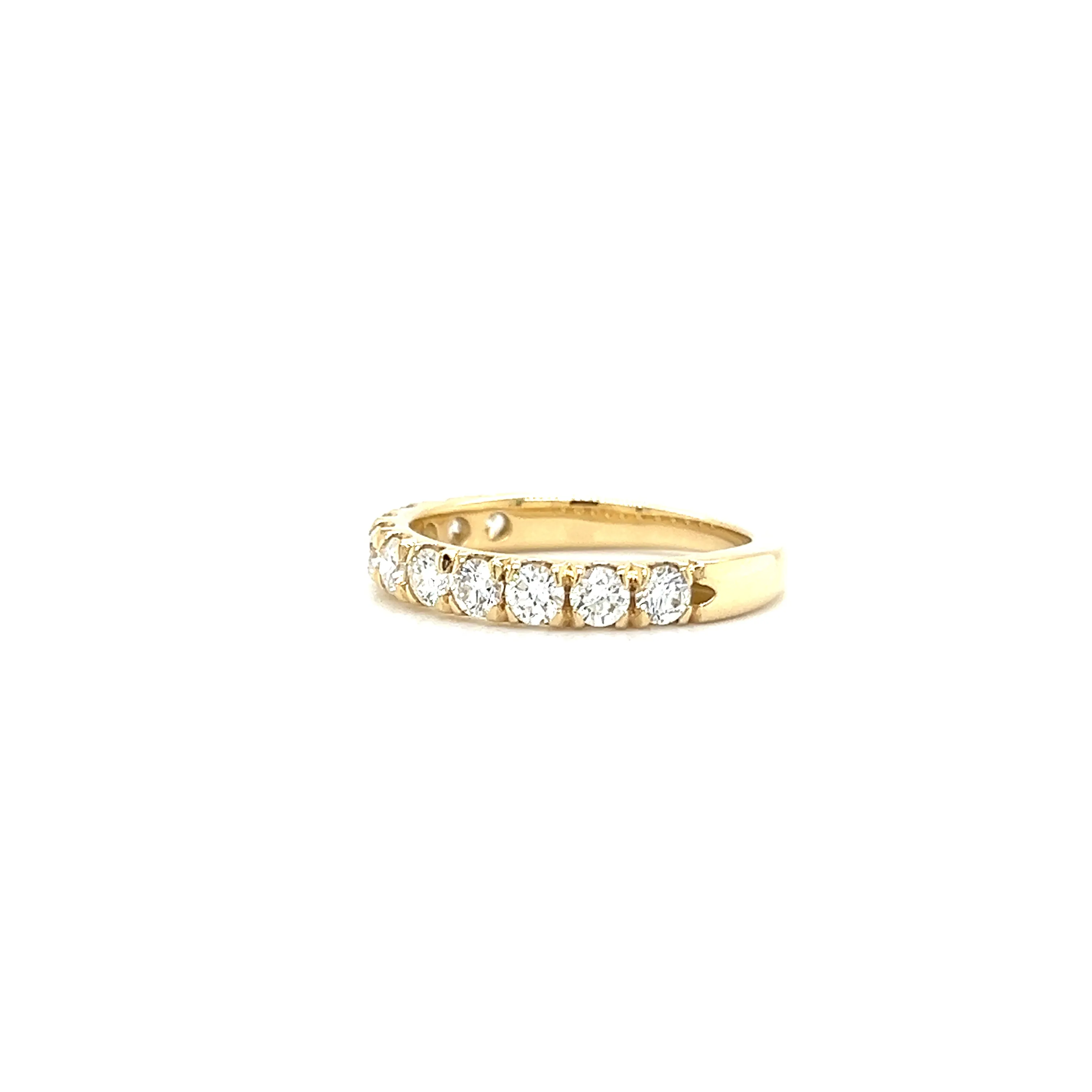 Diamond Ring with 1 ctw of Diamonds in 14K Yellow Gold