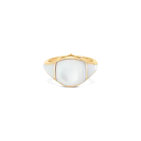 Donna Mother of Pearl and Gold Ring