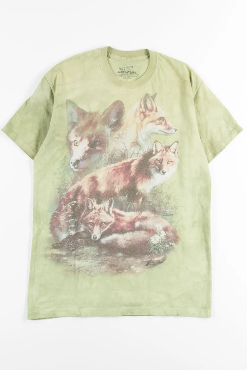 Foxes Tie Dye Tee