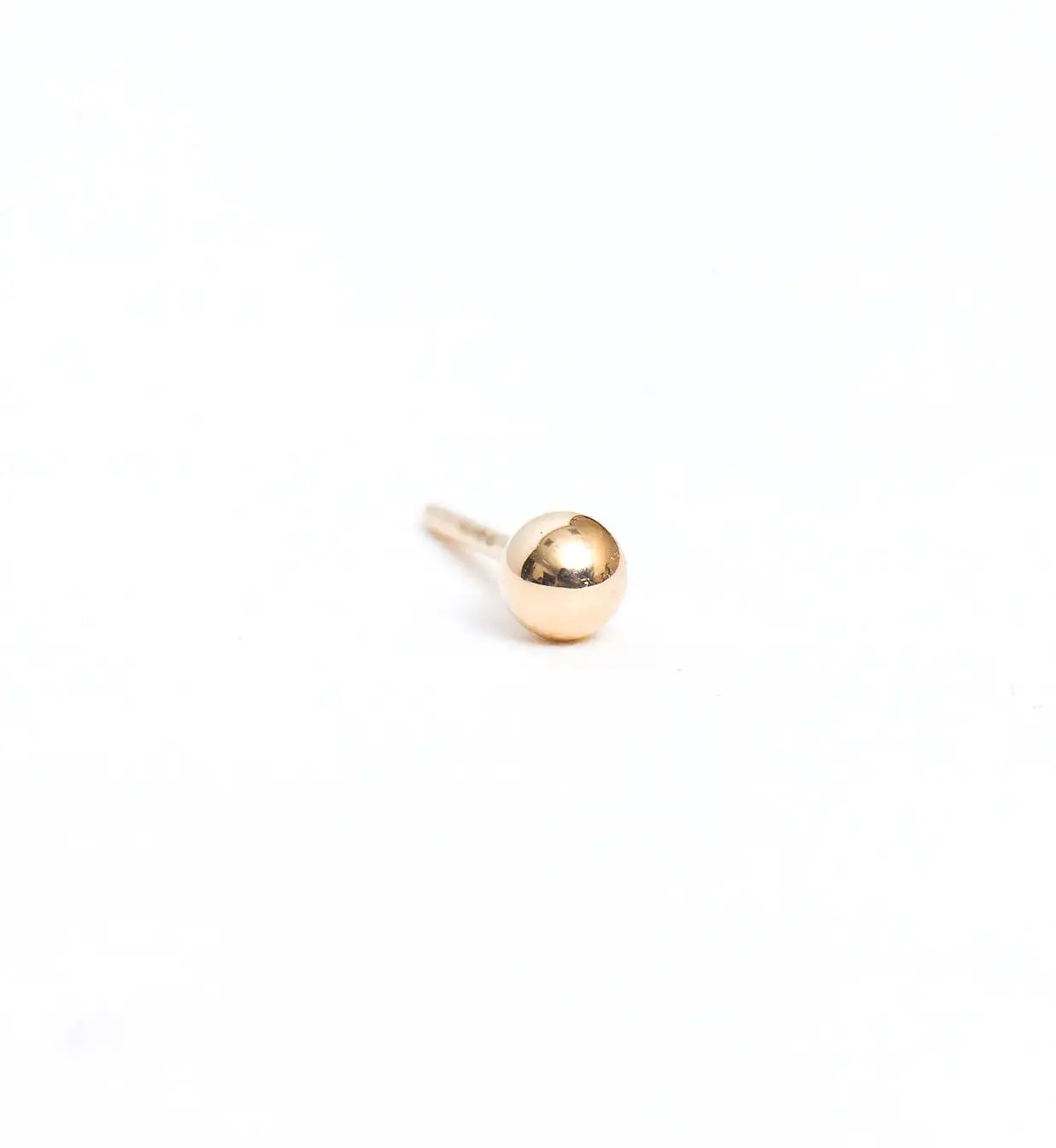 Gold 3 mm Ball Stud