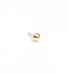 Gold 3 mm Ball Stud