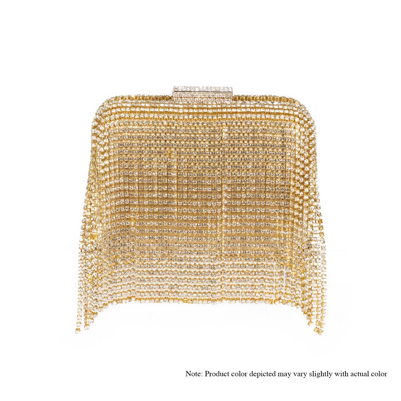 H-LUNCHBOX RHINESTONE CASE - GOLD: 5H (Case of 5)