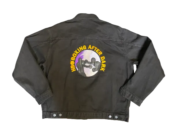 HBO Boxing After Dark Vintage Denim Jacket