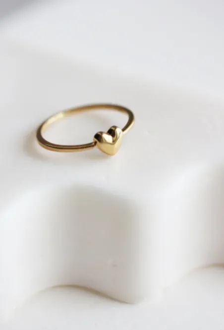 Heart of Gold Ring