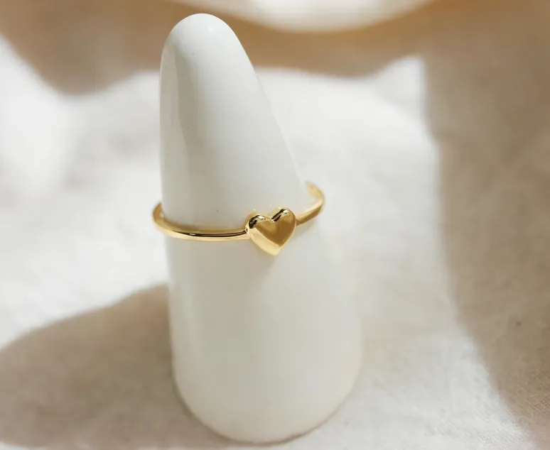 Heart of Gold Ring