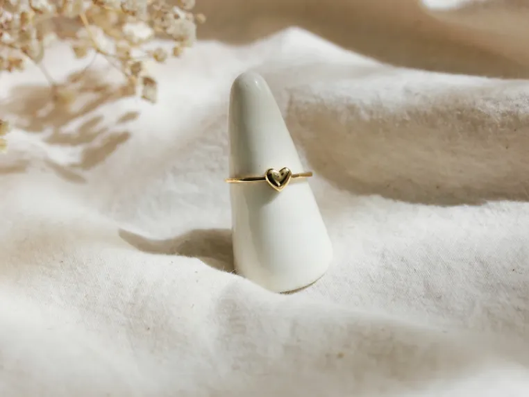 Heart of Gold Ring