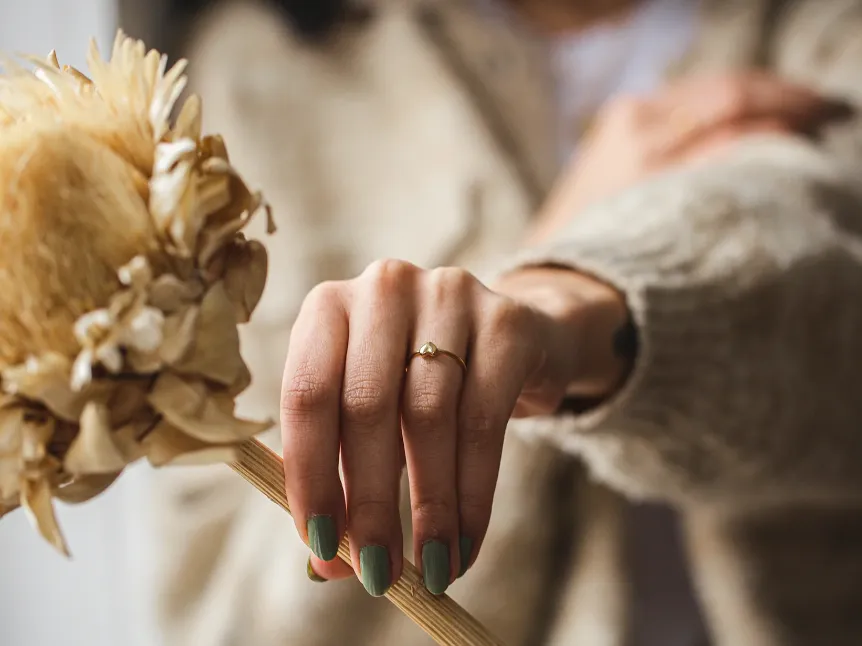 Heart of Gold Ring