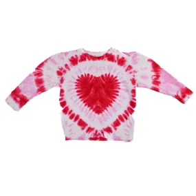 Heart Tie Dye Sweatshirt