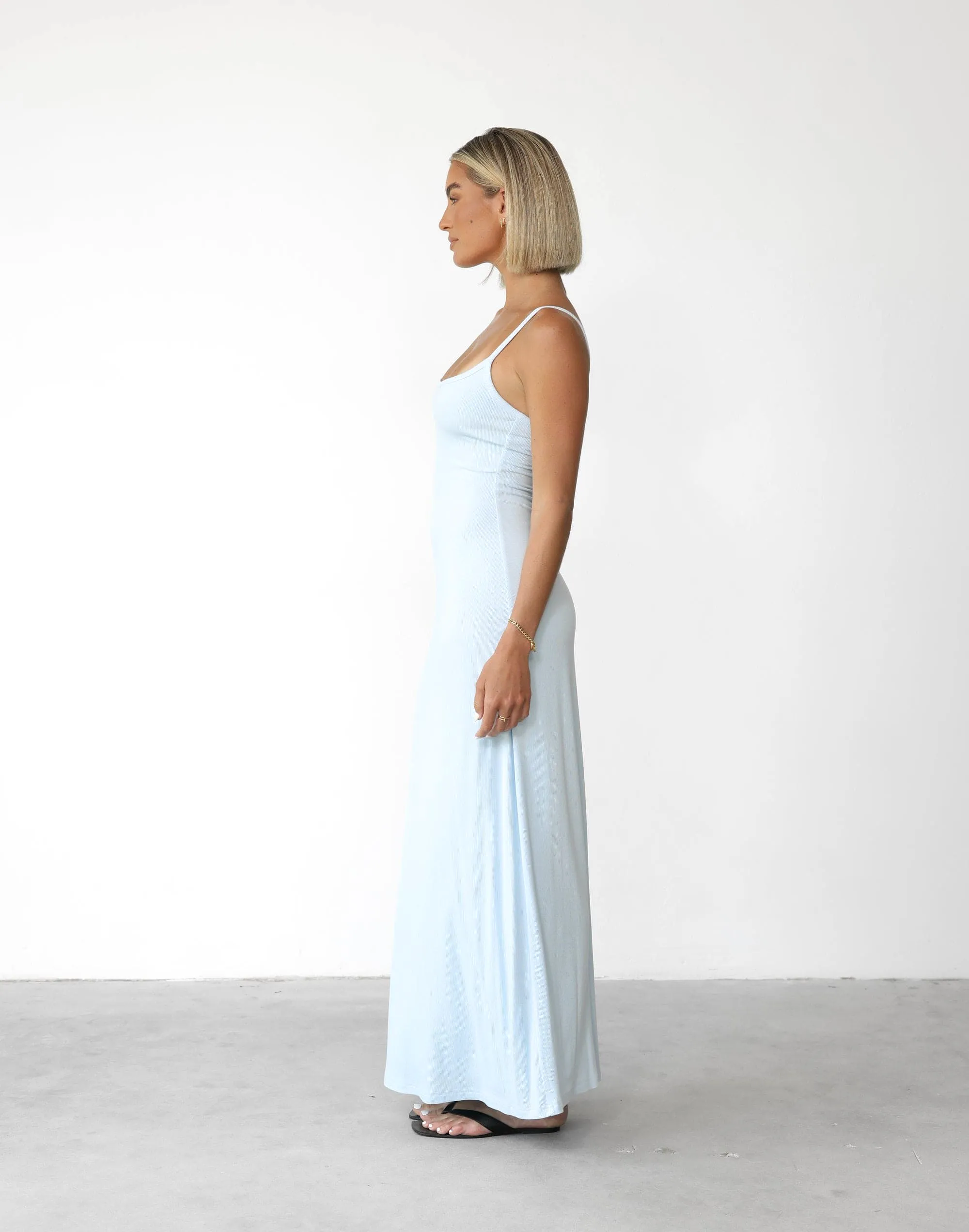 Helia Maxi Dress (Sky)