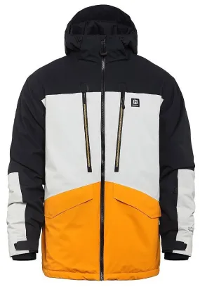 jacket Horsefeathers Halen II Insulated - Black/Radiant Yellow - men´s