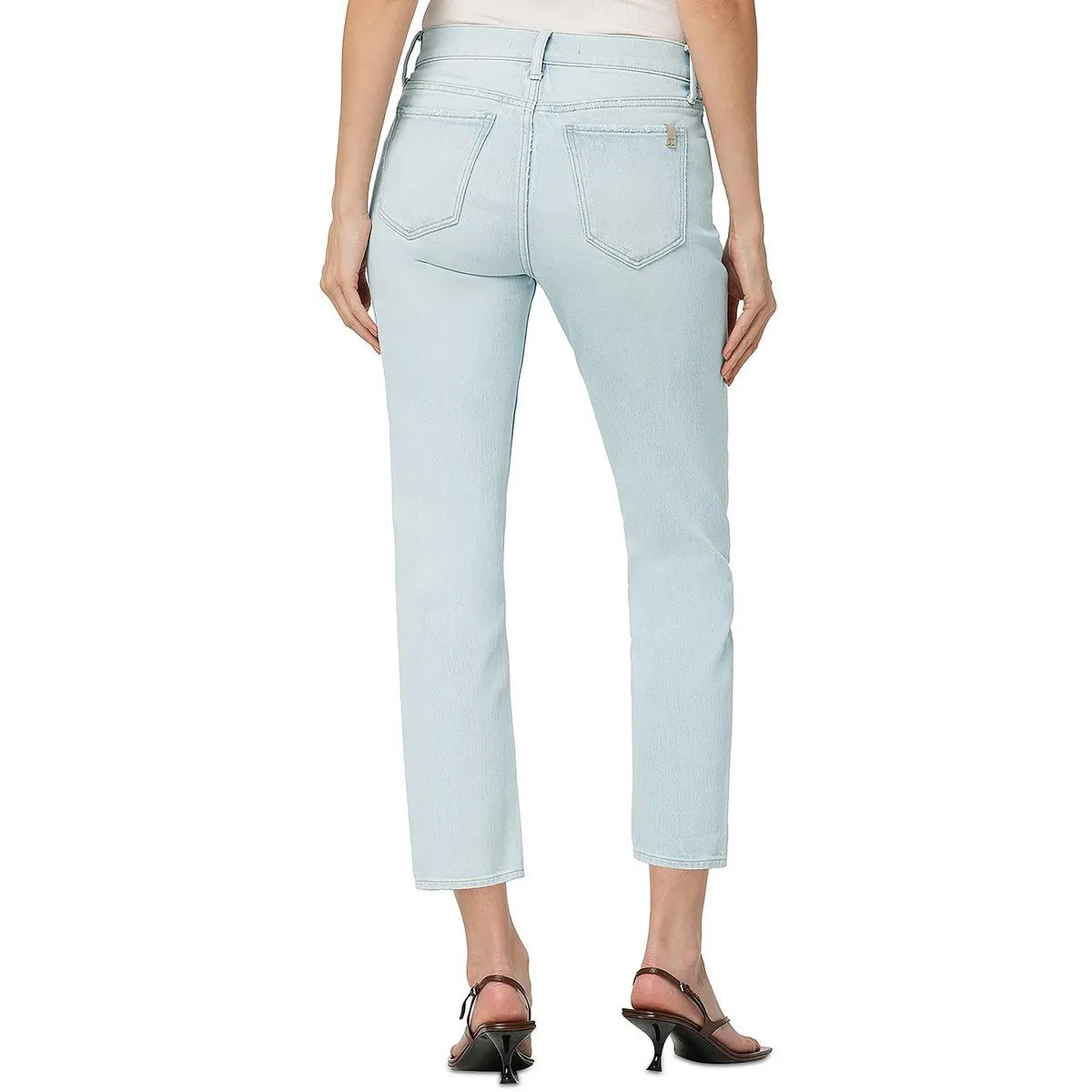 Joe's Womens Lara Denim Cropped Cigarette Jeans