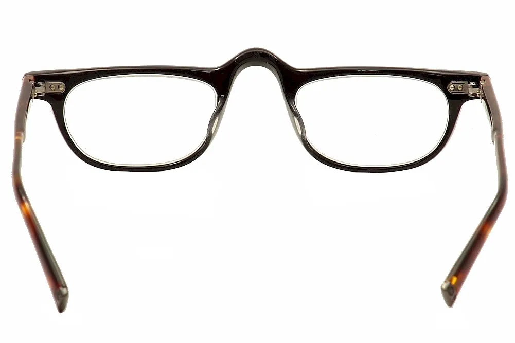 John Varvatos V804 Reading Glasses Men's Black Full Rim +2.50