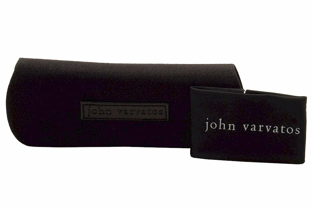 John Varvatos V804 Reading Glasses Men's Black Full Rim +2.50