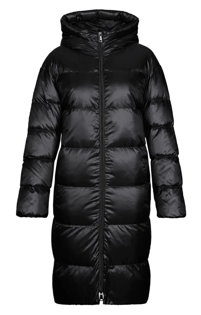 Ladies Long Quilted Coat