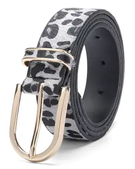 Leopard Print Belts