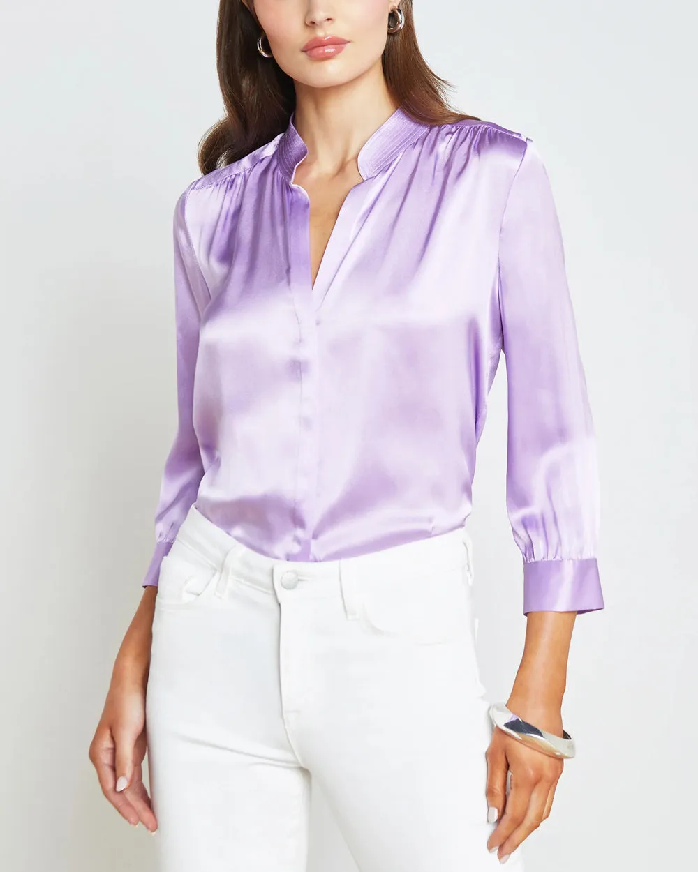 Lilac Brisbane Blouse