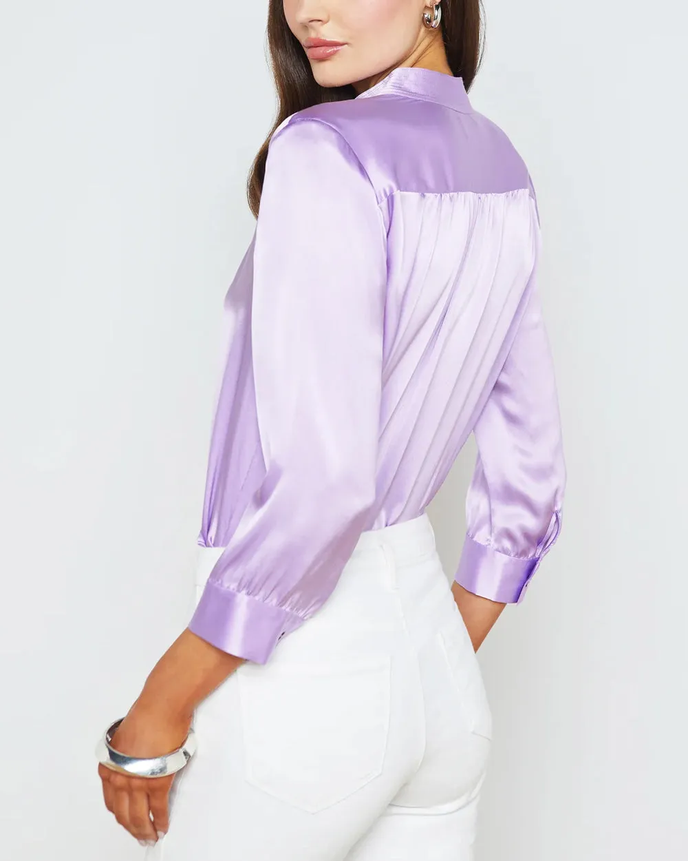 Lilac Brisbane Blouse