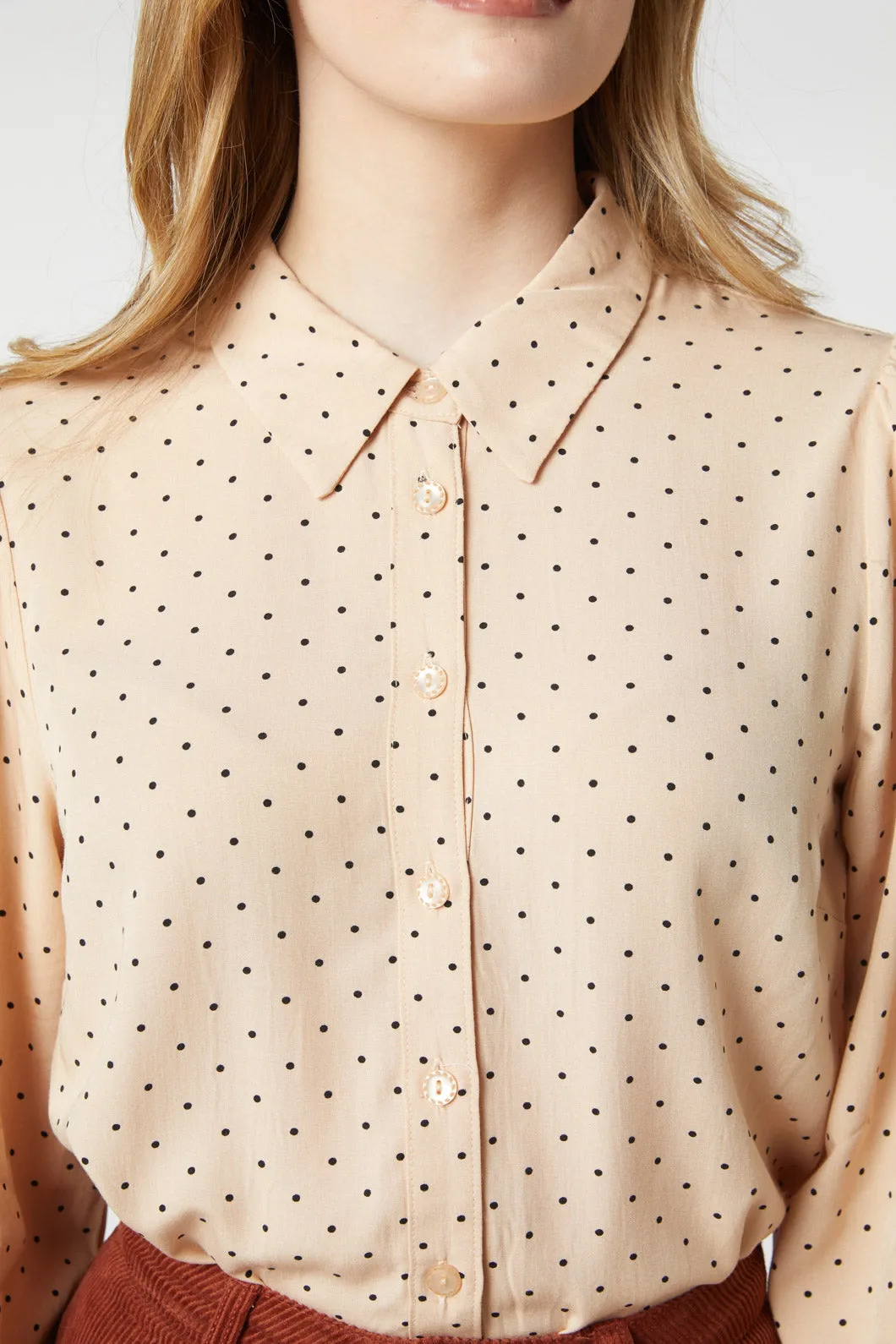 Lillian Spot Blouse