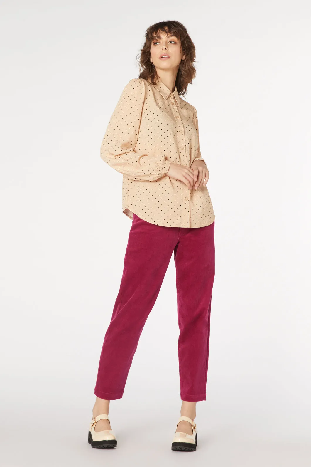 Lillian Spot Blouse