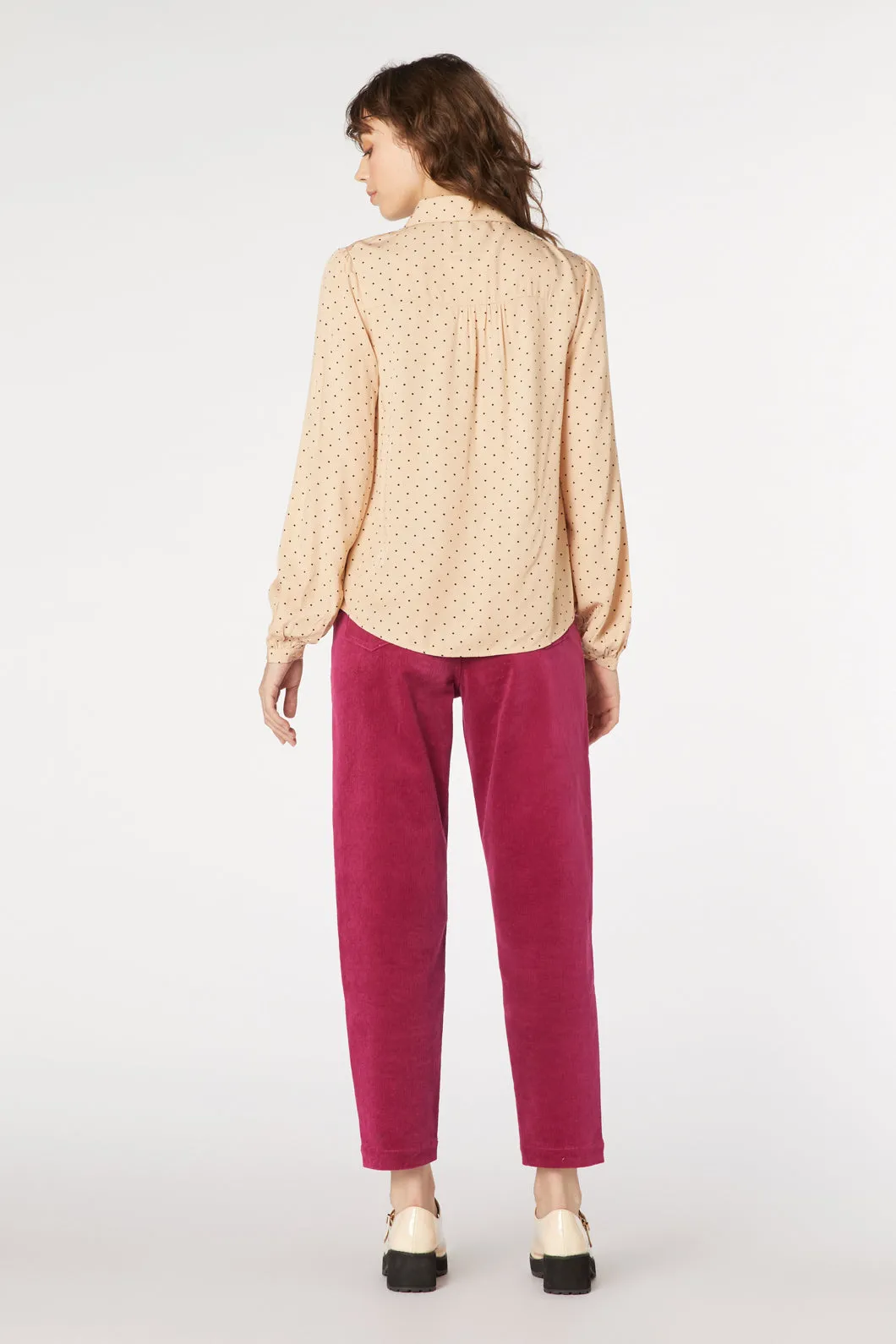 Lillian Spot Blouse