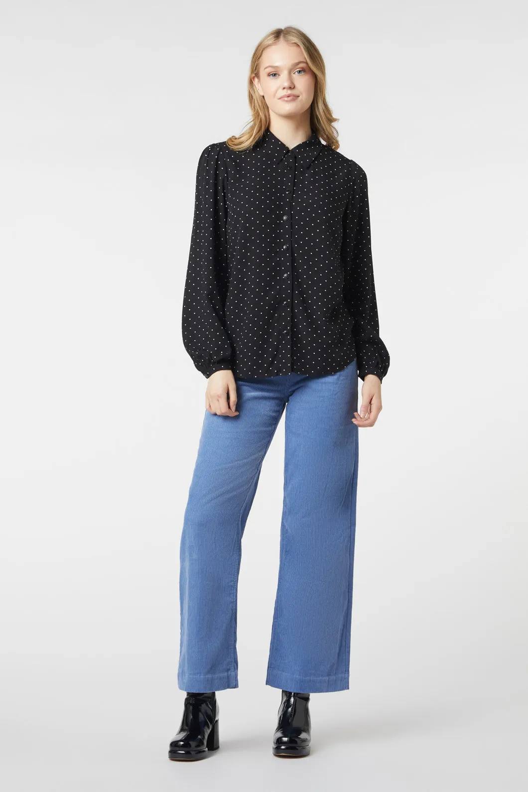 Lillian Spot Blouse