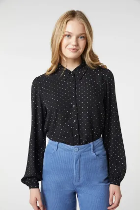 Lillian Spot Blouse