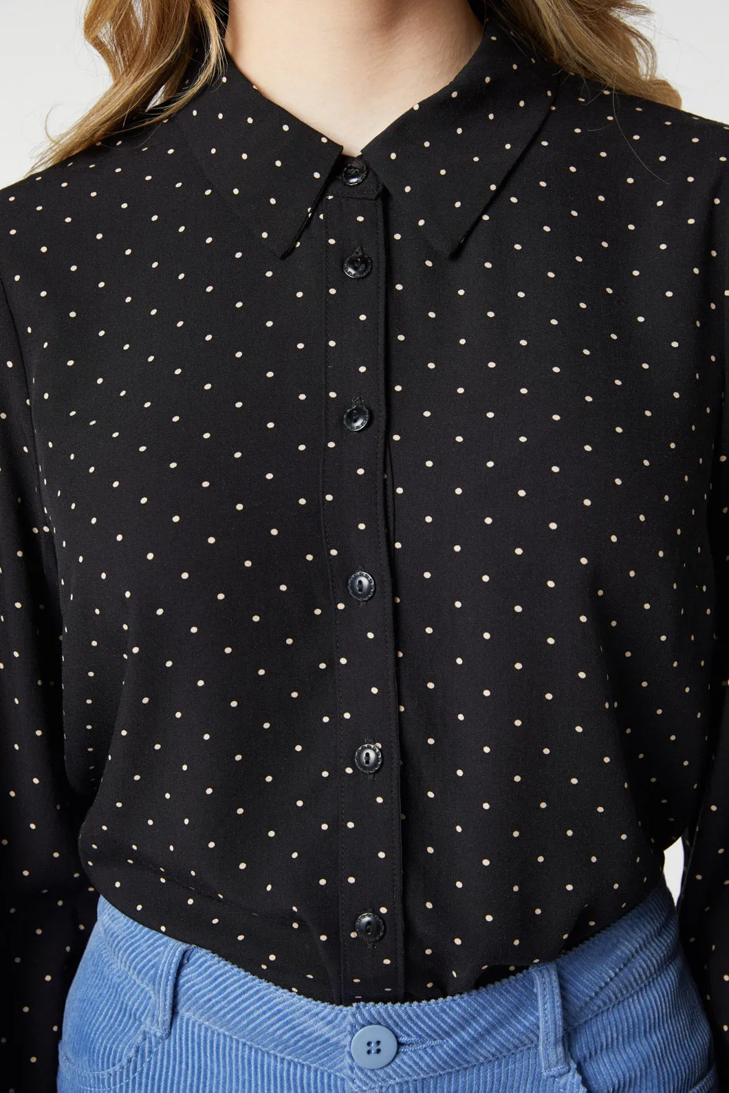 Lillian Spot Blouse