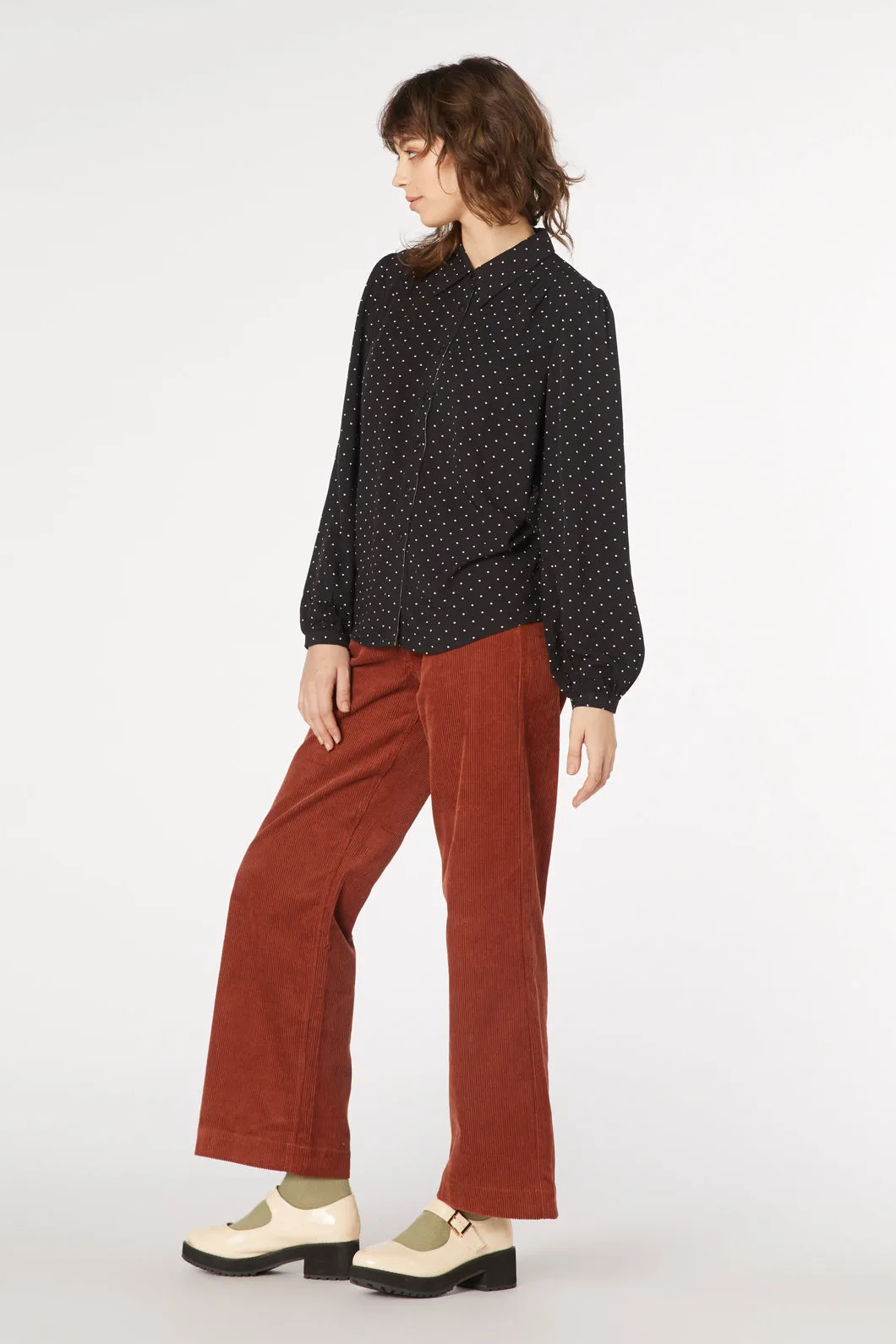 Lillian Spot Blouse