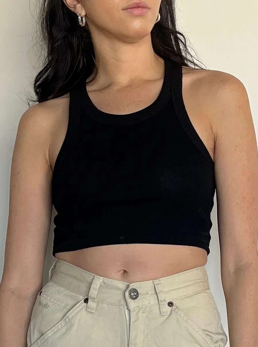 MADISON THE LABEL Dante Cropped Tank