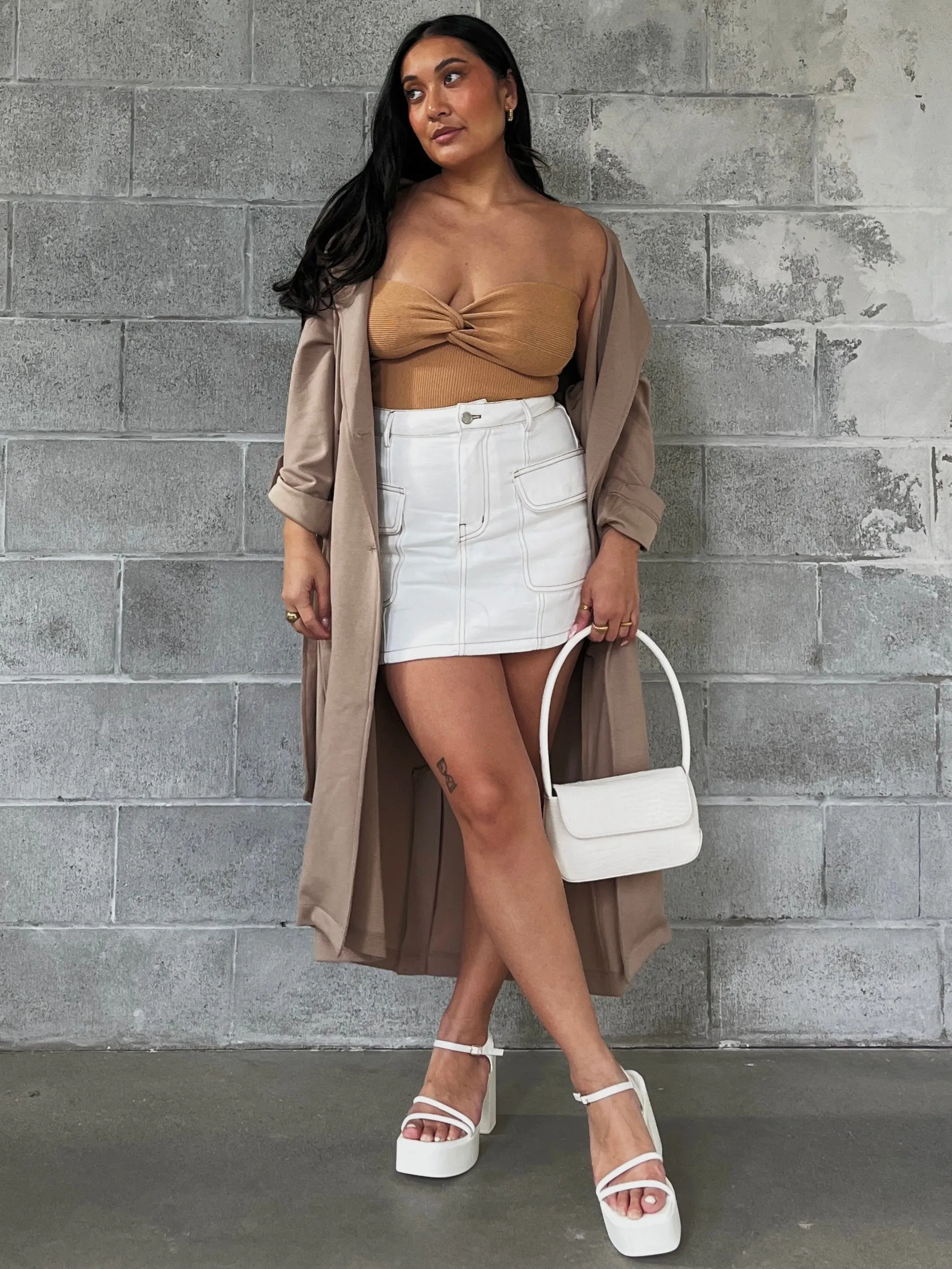 MADISON THE LABEL Darcy Mini Skirt