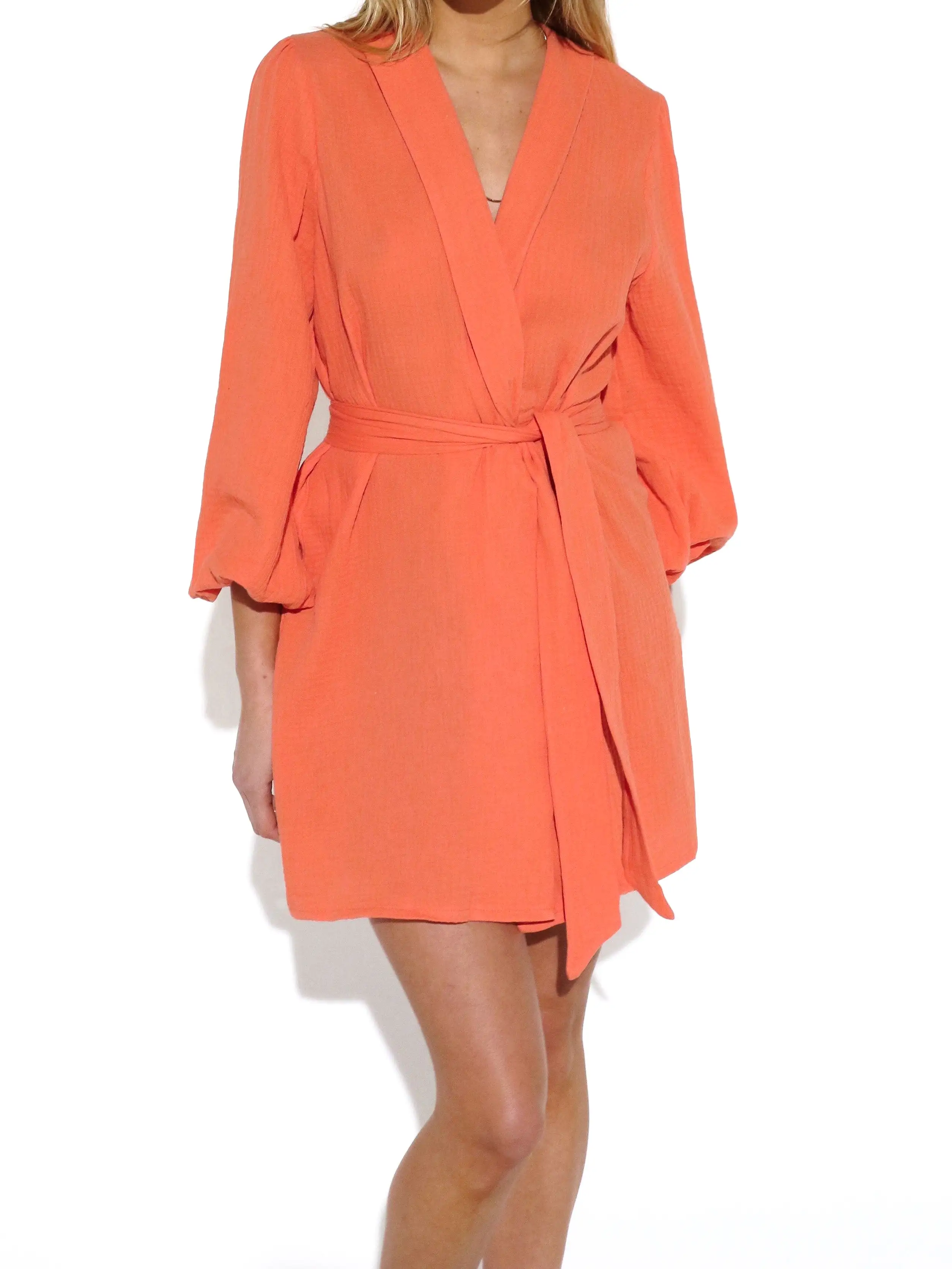 MADISON THE LABEL Geneva Kimono Wrap Dress