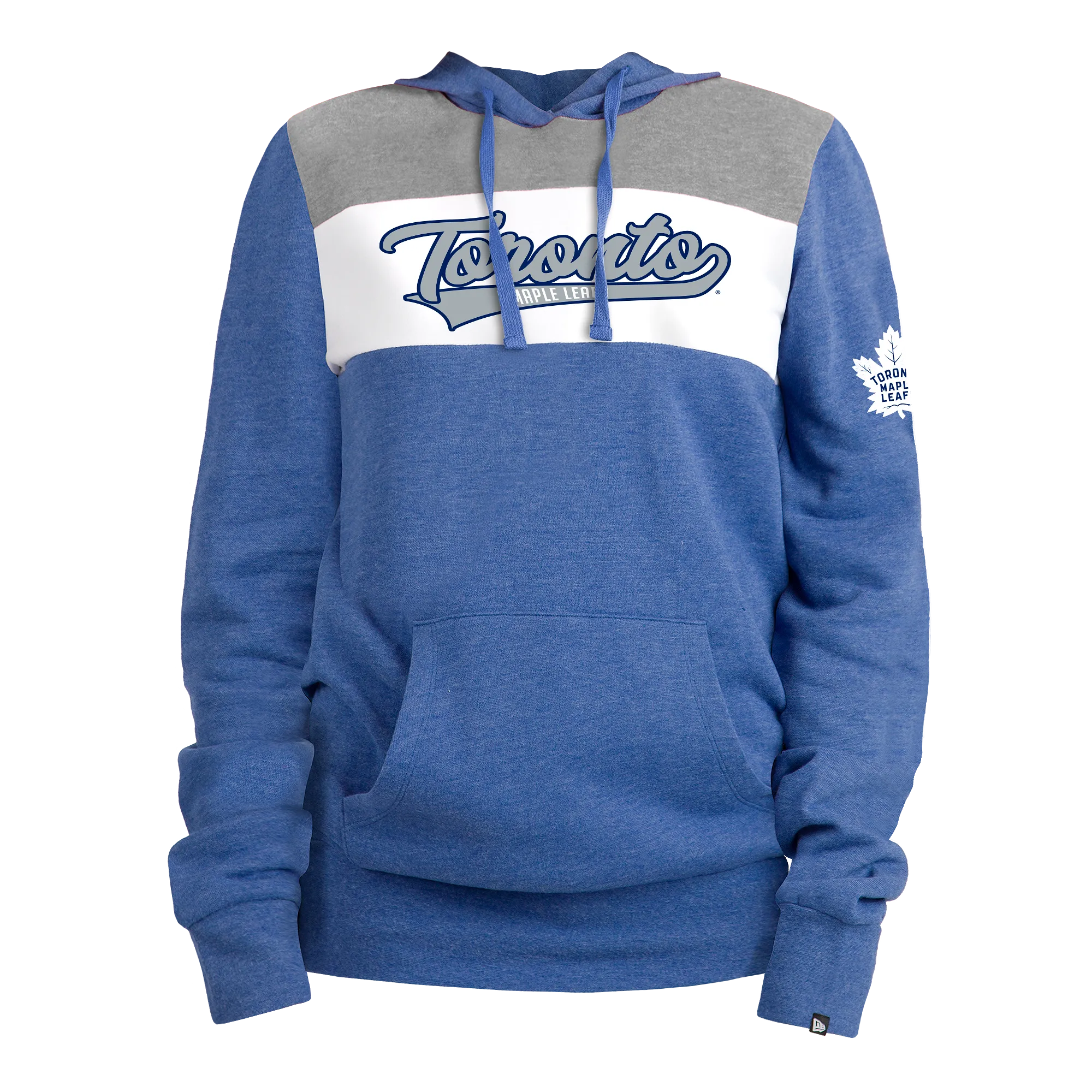 Maple Leafs New Era Women's 3Tone Wordmark Hoody