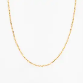 Medium Diamond-Cut Cable Chain