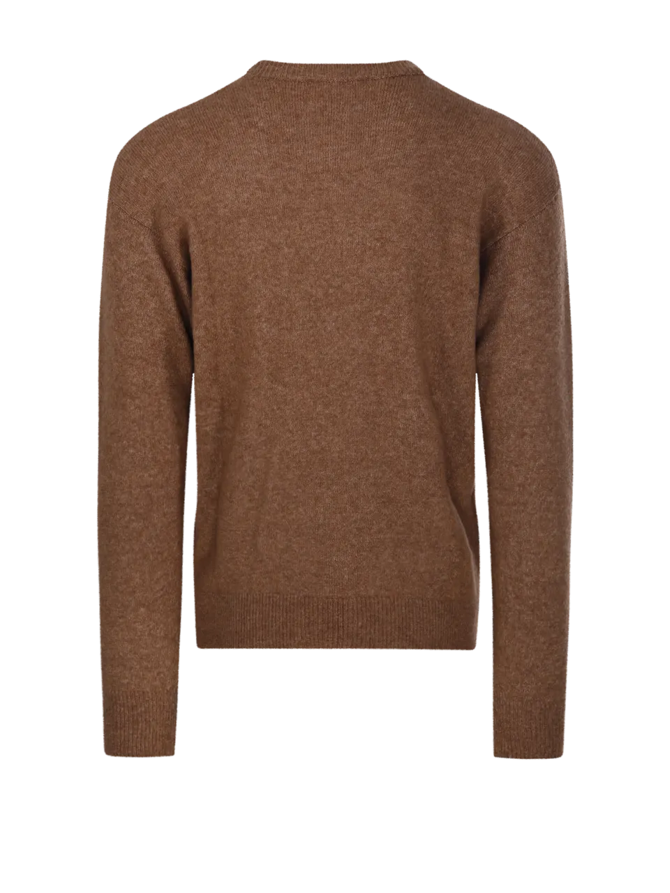 MEN ROBERTO COLLINA BROWN CASHMERE SWEATER